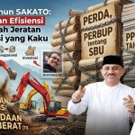Infografis Evaluasi Satu Tahun SAKATO oleh Budi Mulya SP - asakato.com