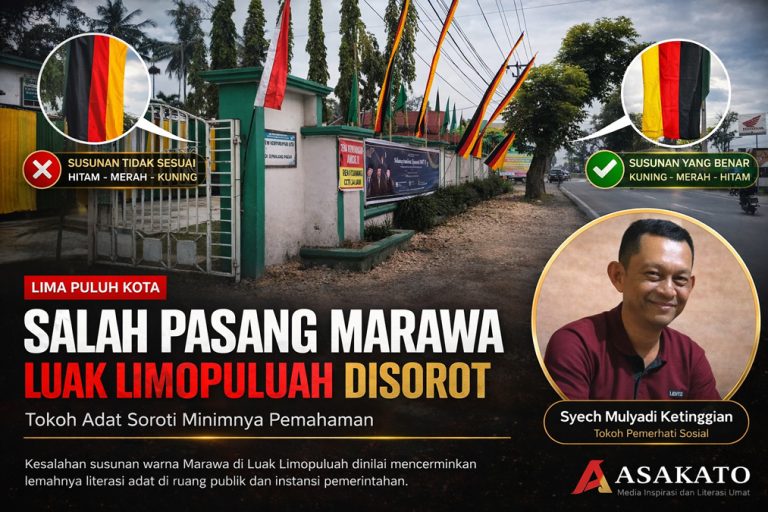 Salah pasang marawa di Luak Limopuluah