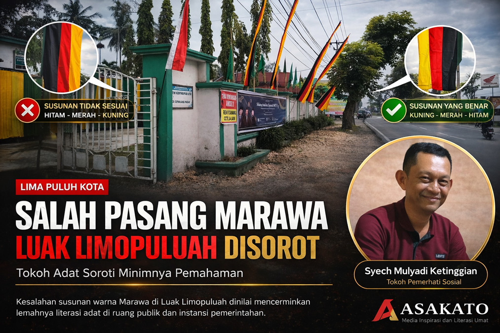 Salah pasang marawa di Luak Limopuluah