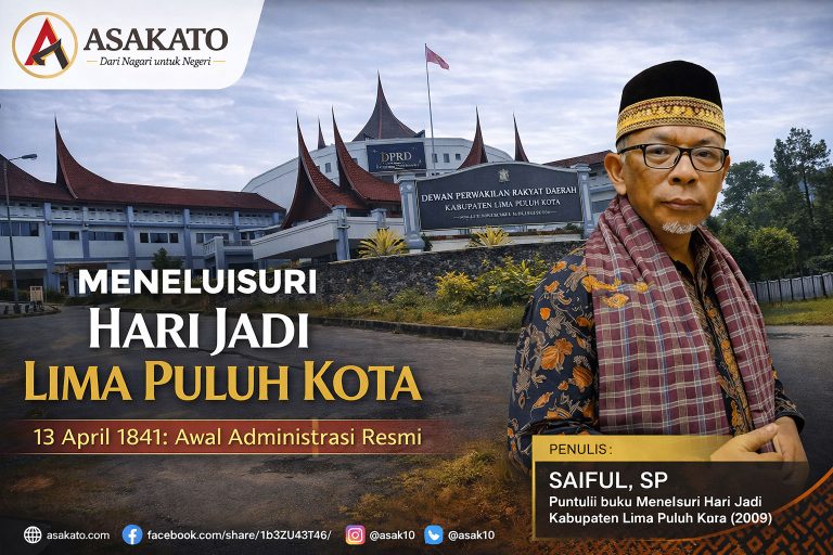 Kantor DPRD Kabupaten Lima Puluh Kota di Sarilamak dalam peringatan hari jadi 13 April 1841