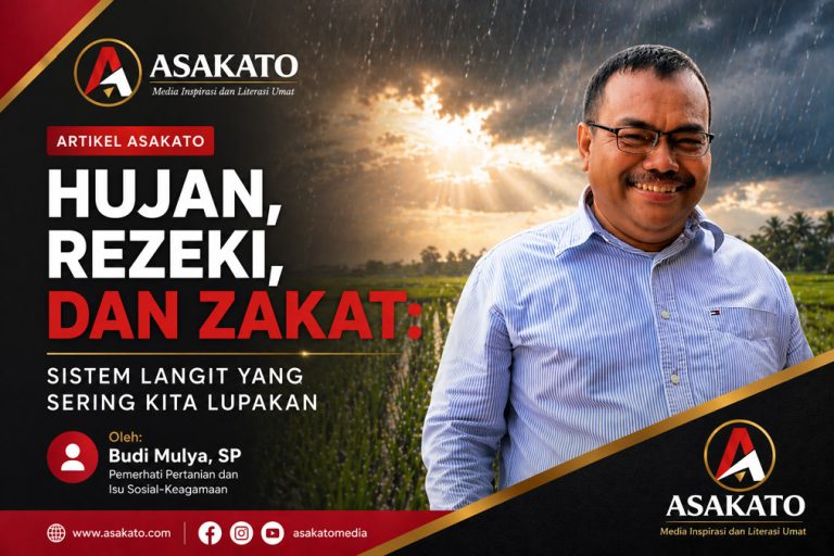 Hujan rezeki zakat pertanian dalam perspektif Islam