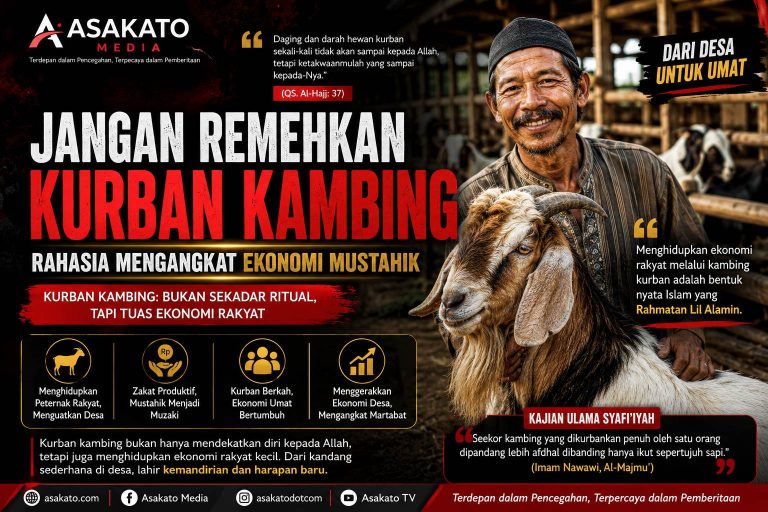 Kurban kambing dan ekonomi mustahik dalam perspektif Islam
