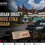 Visual opini Asakato tentang kendaraan dinas dan krisis etika kekuasaan di lingkungan birokrasi Kabupaten Lima Puluh Kota