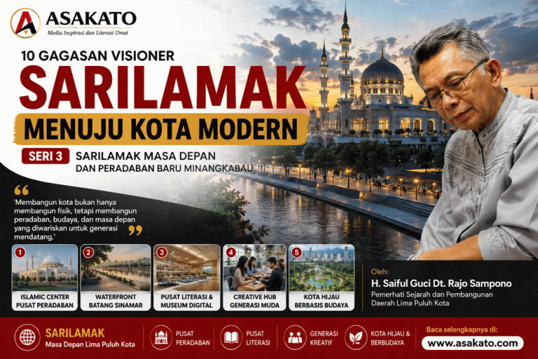H Saiful Guci dan kawasan Masjid Sarilamak menuju kota modern berbasis budaya dan spiritualitas