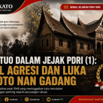 Rumah gadang saksi sejarah PDRI 1949 di Nagari Koto Tuo, Kabupaten Lima Puluh Kota.