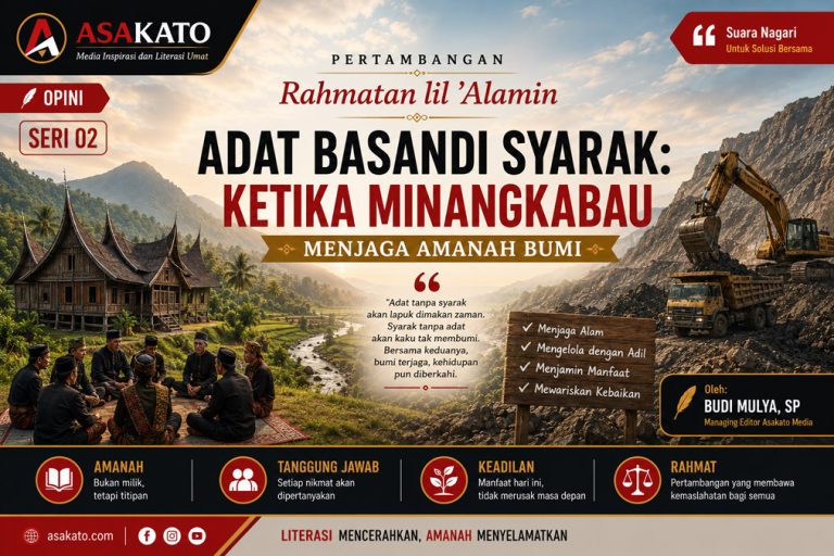 Pertambangan Rahmatan lil 'Alamin Seri 2 Adat Basandi Syarak Menjaga Amanah Bumi