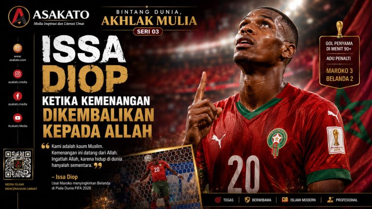 Issa Diop mengembalikan kemenangan Maroko kepada Allah setelah mengalahkan Belanda di Piala Dunia FIFA 2026