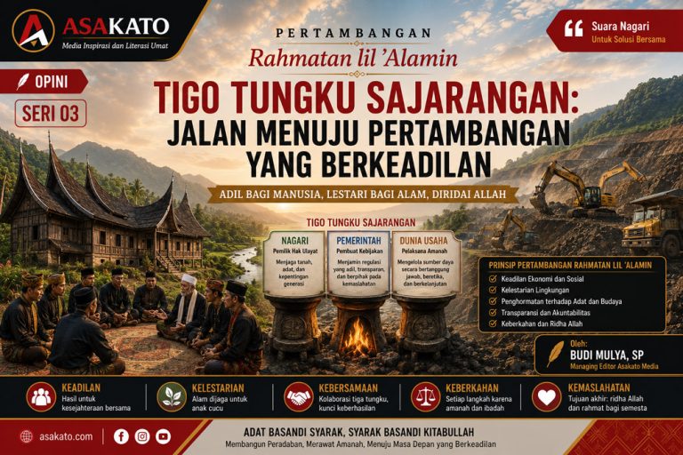 Pertambangan Rahmatan lil 'Alamin Seri 3 Tigo Tungku Sajarangan Menuju Pertambangan Berkeadilan