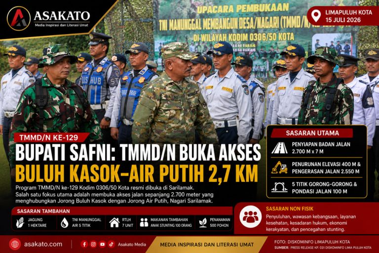 TMMD/N buka akses Buluh Kasok Air Putih sepanjang 2,7 kilometer