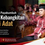 Ketua DPRD Kota Payakumbuh Wirman Putra menghadiri kegiatan Mambangkik Tradisi Adat Salingka Nagari di Balai Adat Aua Kuniang.