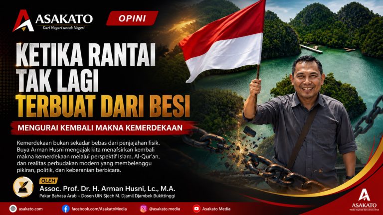 Assoc. Prof. Dr. H. Arman Husni mengulas makna kemerdekaan dalam perspektif Islam dan perbudakan modern.