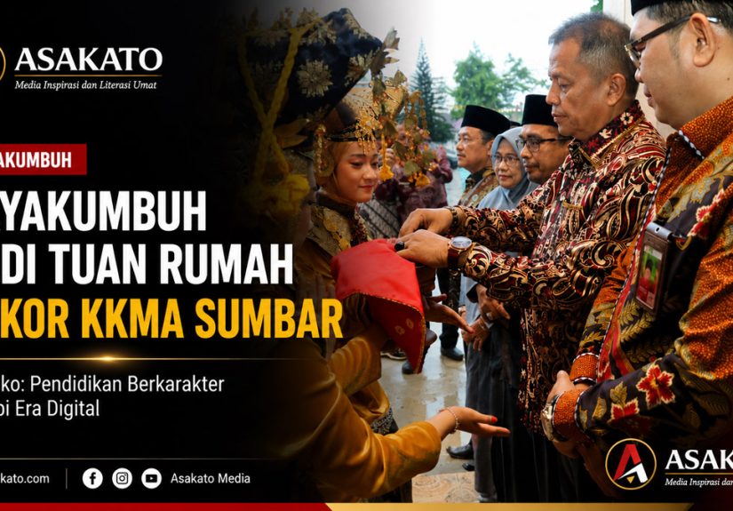 Wakil Wali Kota Payakumbuh Elzadaswarman menghadiri dan memberikan sambutan pada Rapat Koordinasi KKMA Provinsi Sumatera Barat di MAN 1 Kota Payakumbuh.