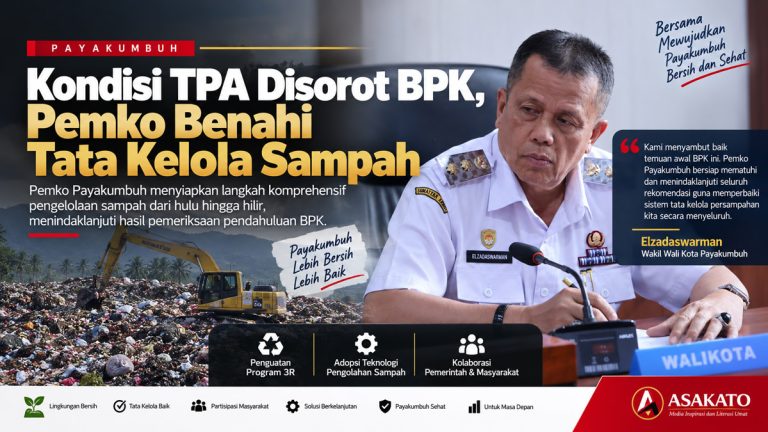 Wakil Wali Kota Payakumbuh Elzadaswarman dalam rapat pembahasan pengelolaan sampah
