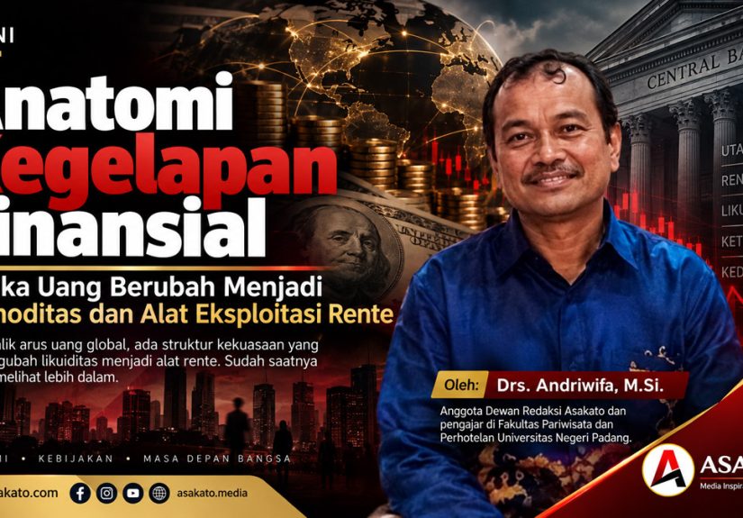 Drs. Andriwifa membahas kegelapan finansial dan eksploitasi rente