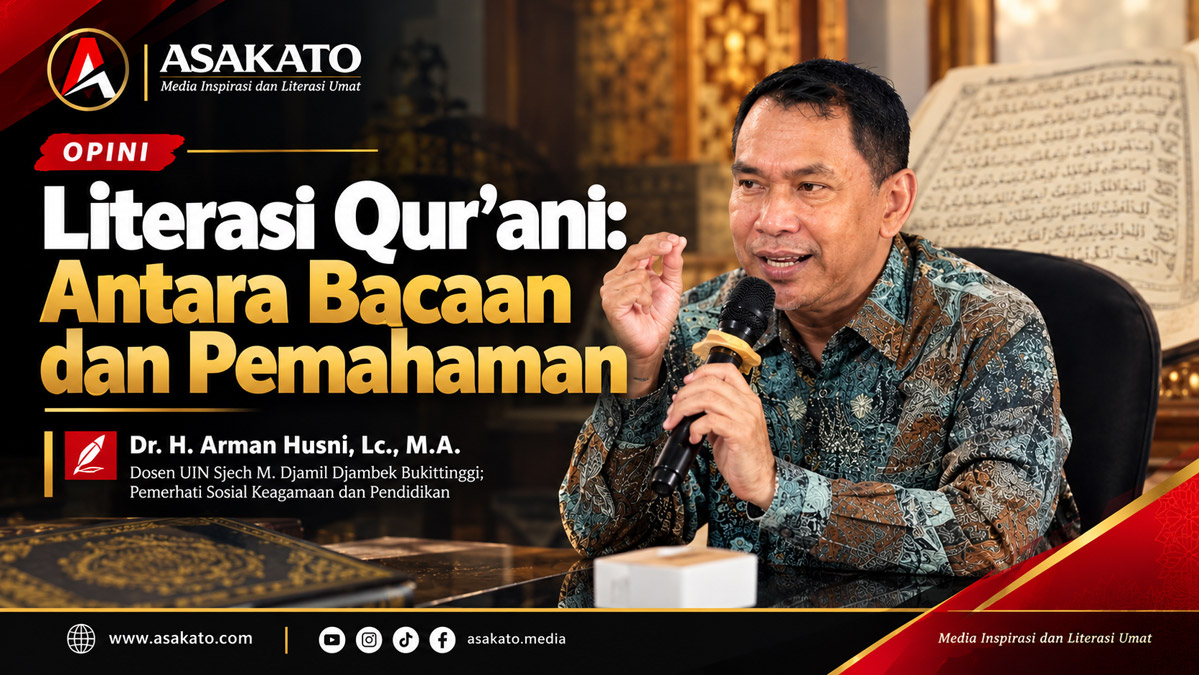 Dr. H. Arman Husni membahas literasi Qur’ani dan pemahaman Al-Qur’an