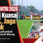 Elzadaswarman membacakan amanat Menteri Agama pada apel Hari Santri Payakumbuh 2026